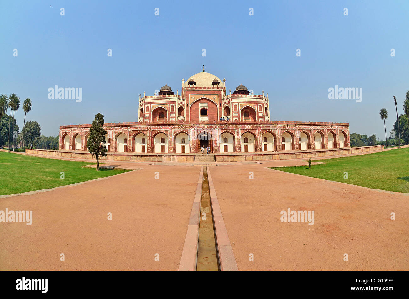 Humayun's Tomb, mausoleum of Mughal emperor Humayun, New Delhi, India Stock Photo