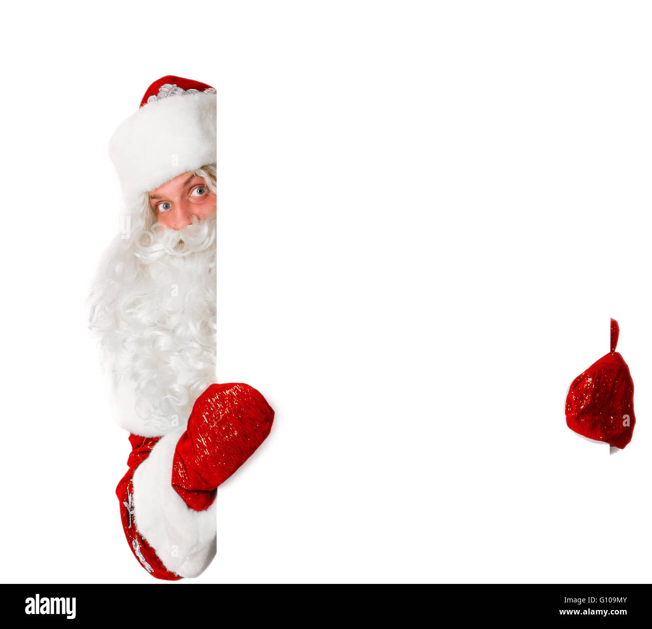 Santa claus hands holding out hi-res stock photography and images - Alamy