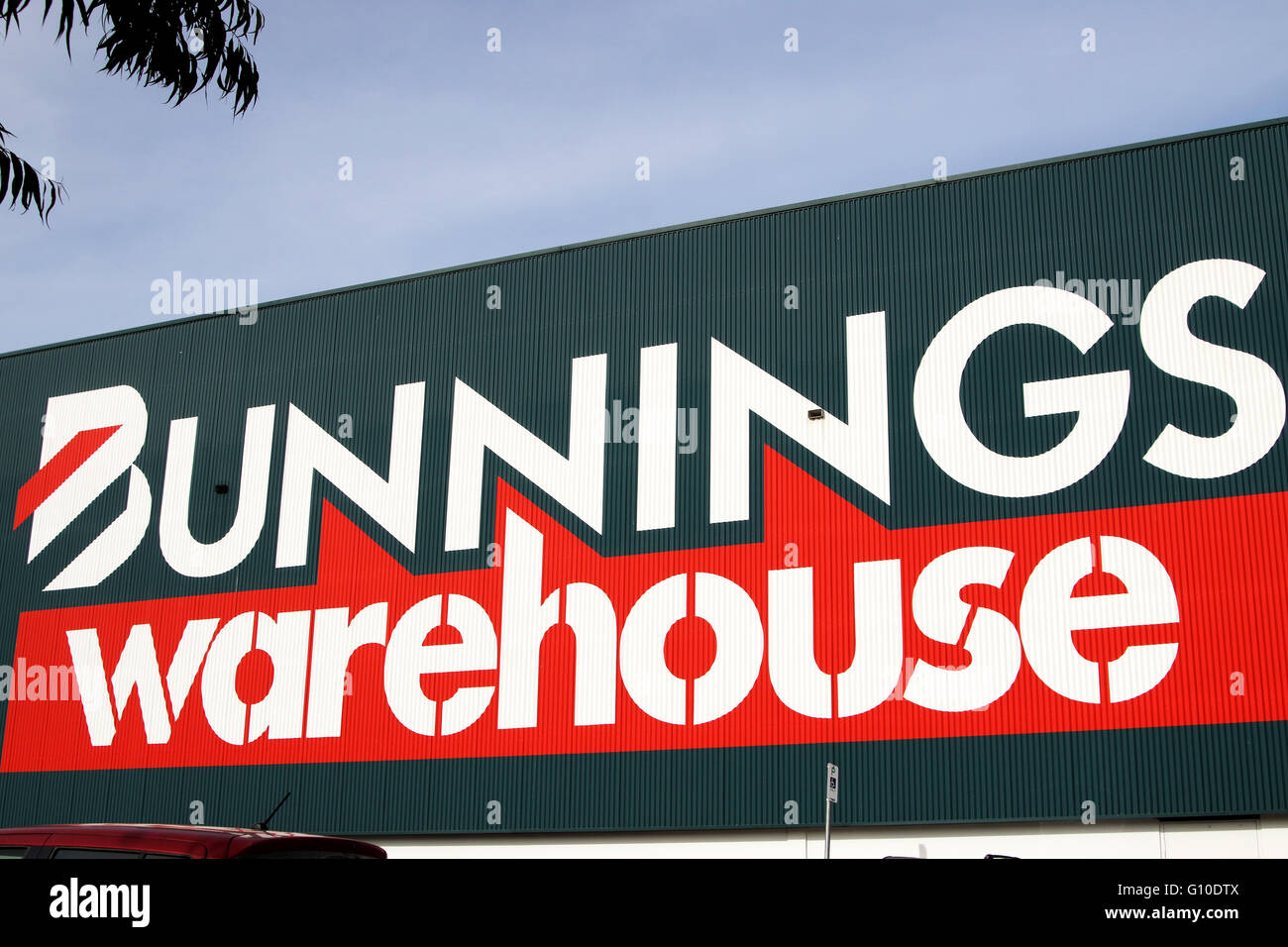 Bunnings Warehouse - Australian hardware store Stock Photo