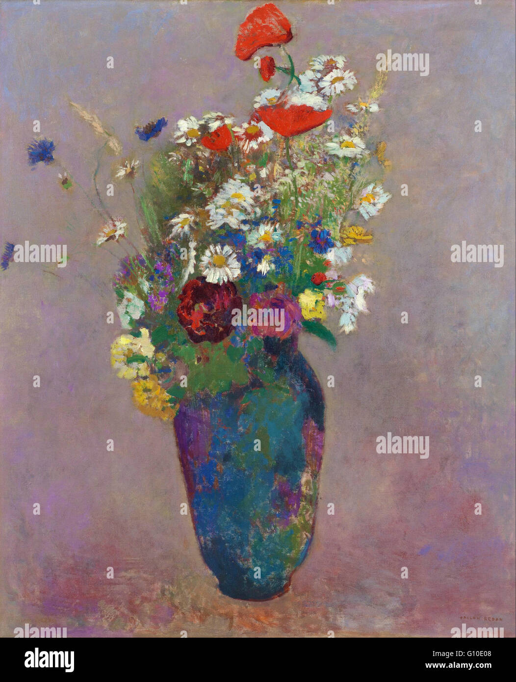 Odilon Redon Vision vase of flowers Van Gogh Museum, Amsterdam