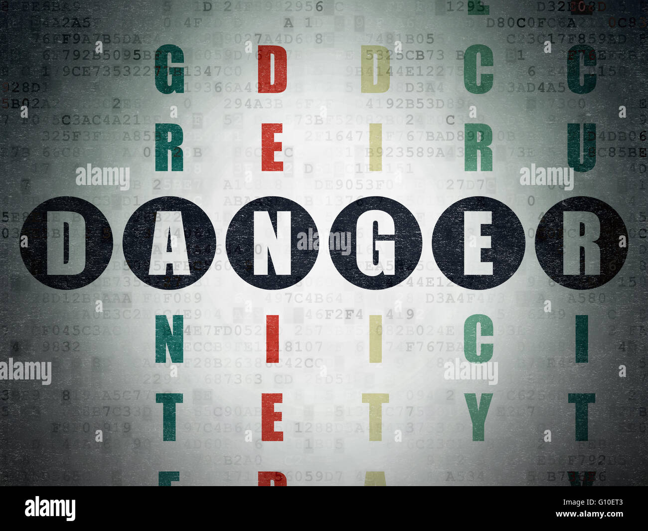 Safety concept: Danger in Crossword Puzzle Stock Photo Alamy Safety concept: Danger in Crossword Puzzle Stock Photo Alamy