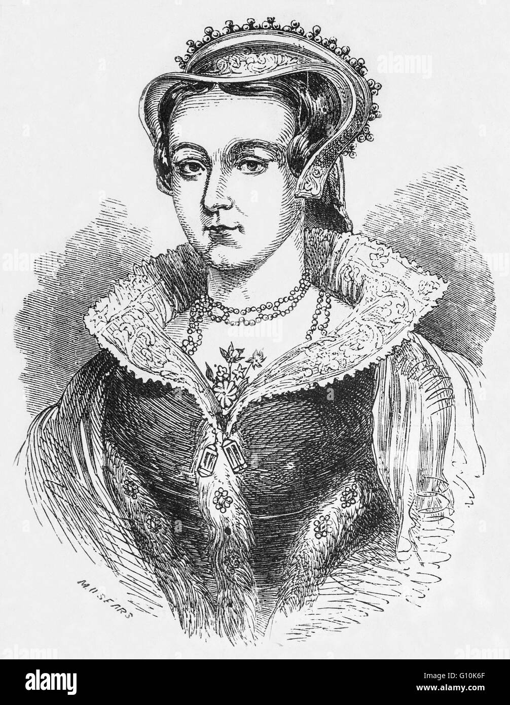 Mary I (18 February 1516 – 17 November 1558), Queen of England and Ireland from July 1553 until her death. Her executions of Protestants led to the name " ...