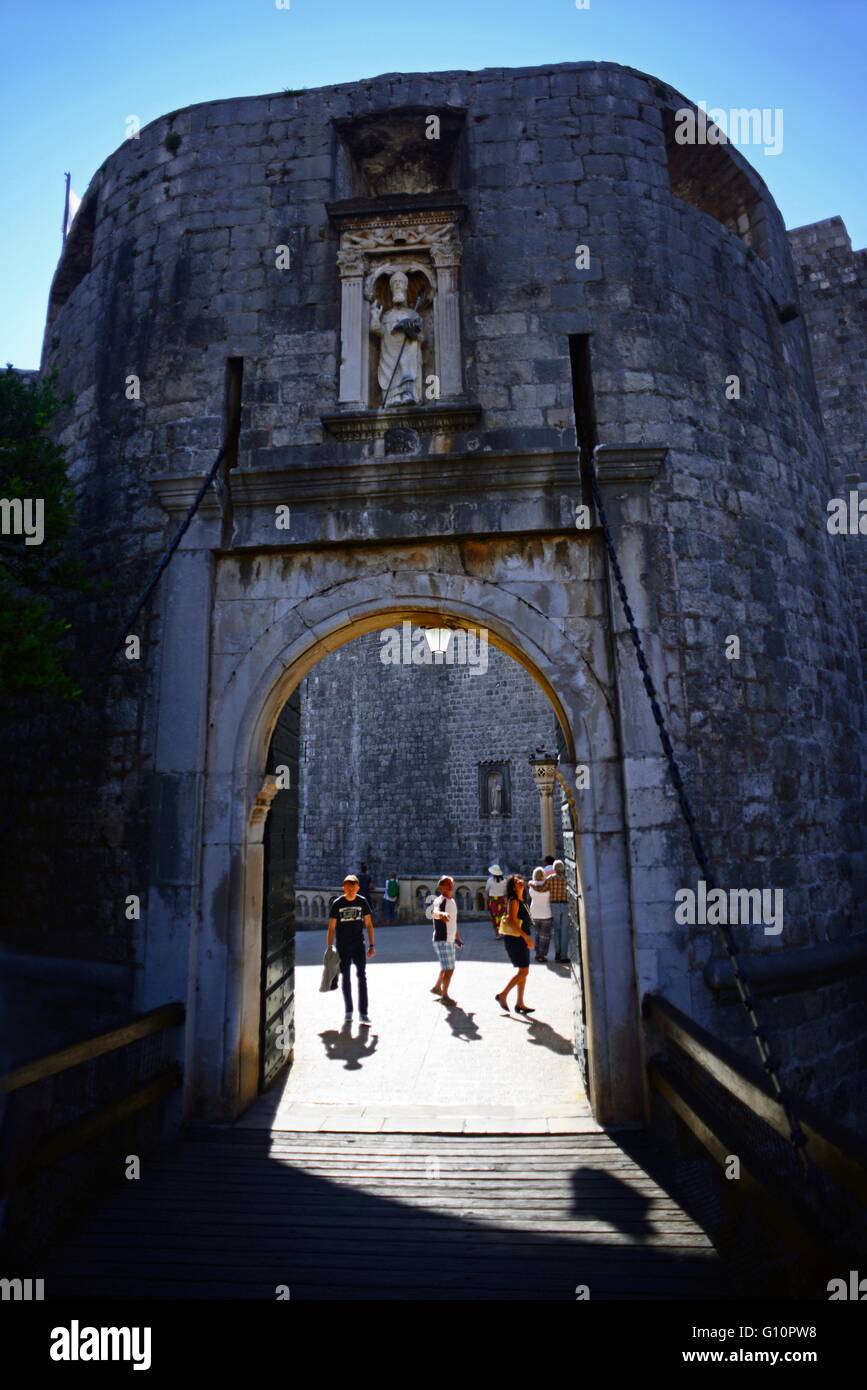 Pile Gate, Dubrovnik, Croatia Stock Photo Alamy