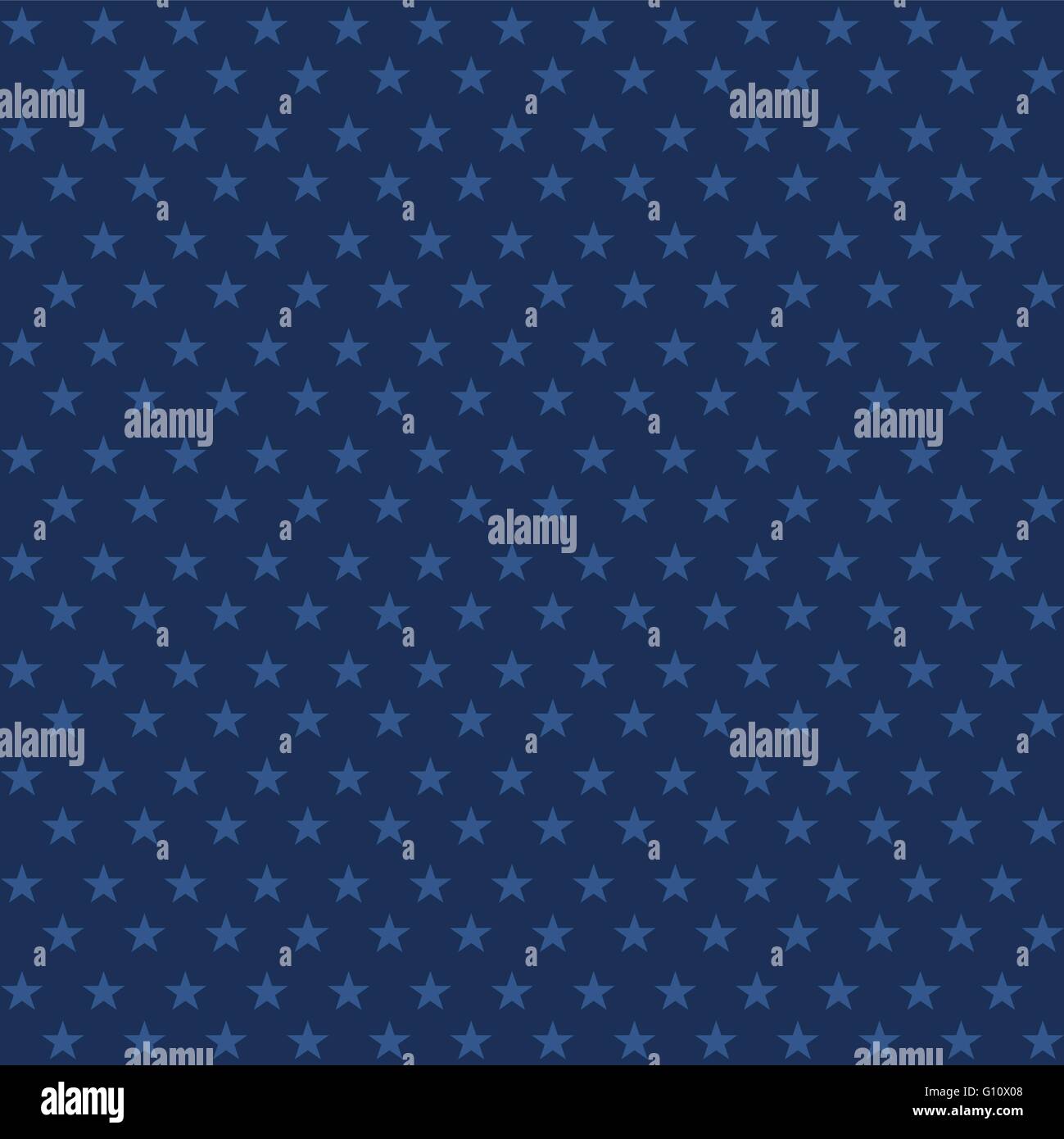 Seamless stars texture. Vector simple seamless background with star for wrapping, patriotic and holiday paper design. Stock Vector