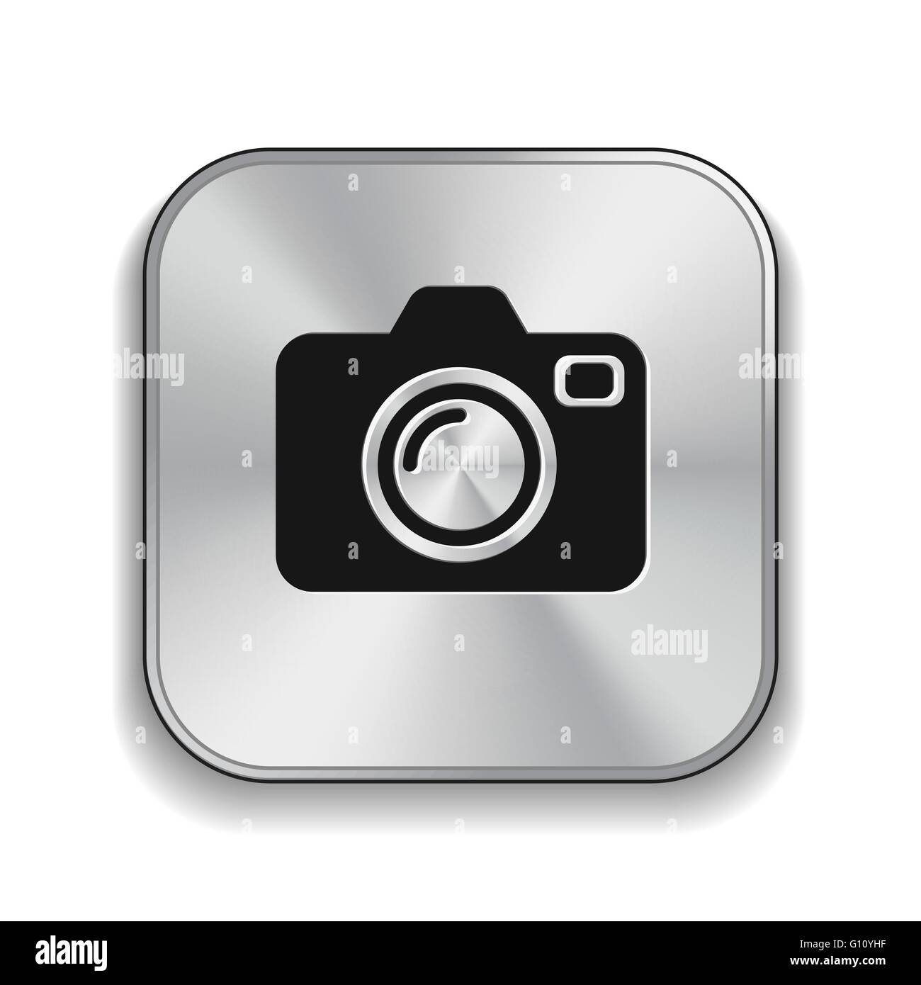 Pictograph of camera Stock Vector