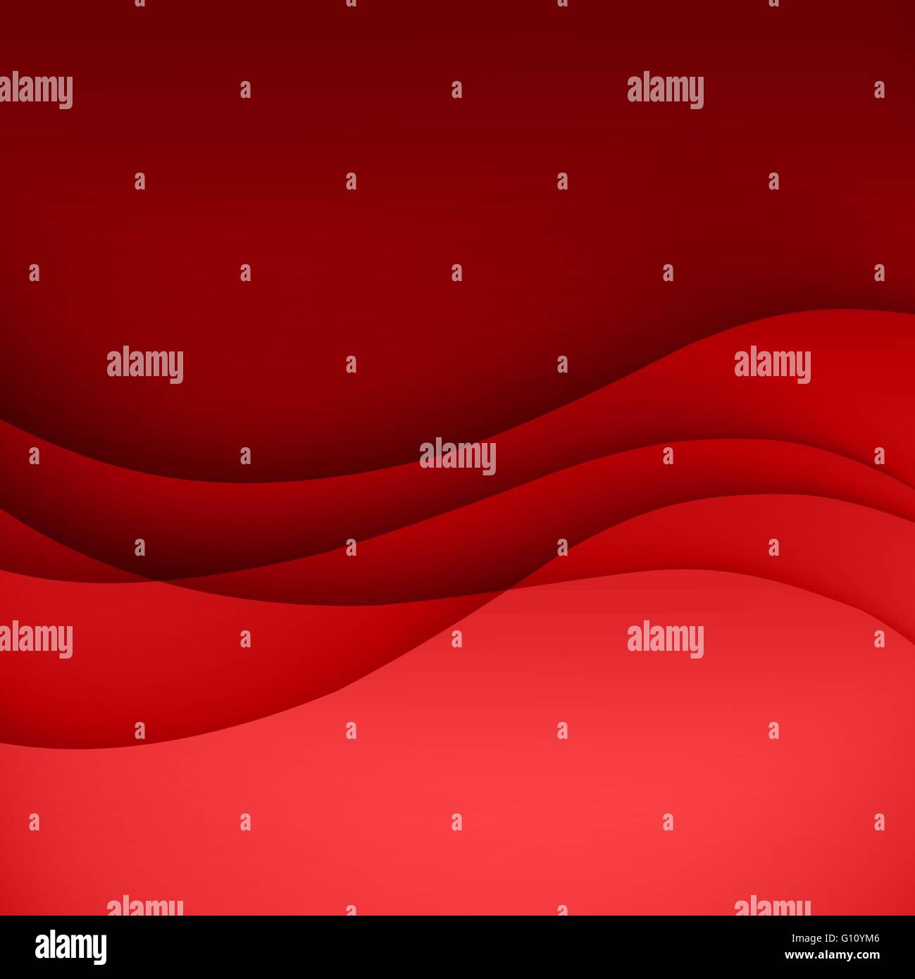 Red vector Template Abstract background with curves lines and shadow ...