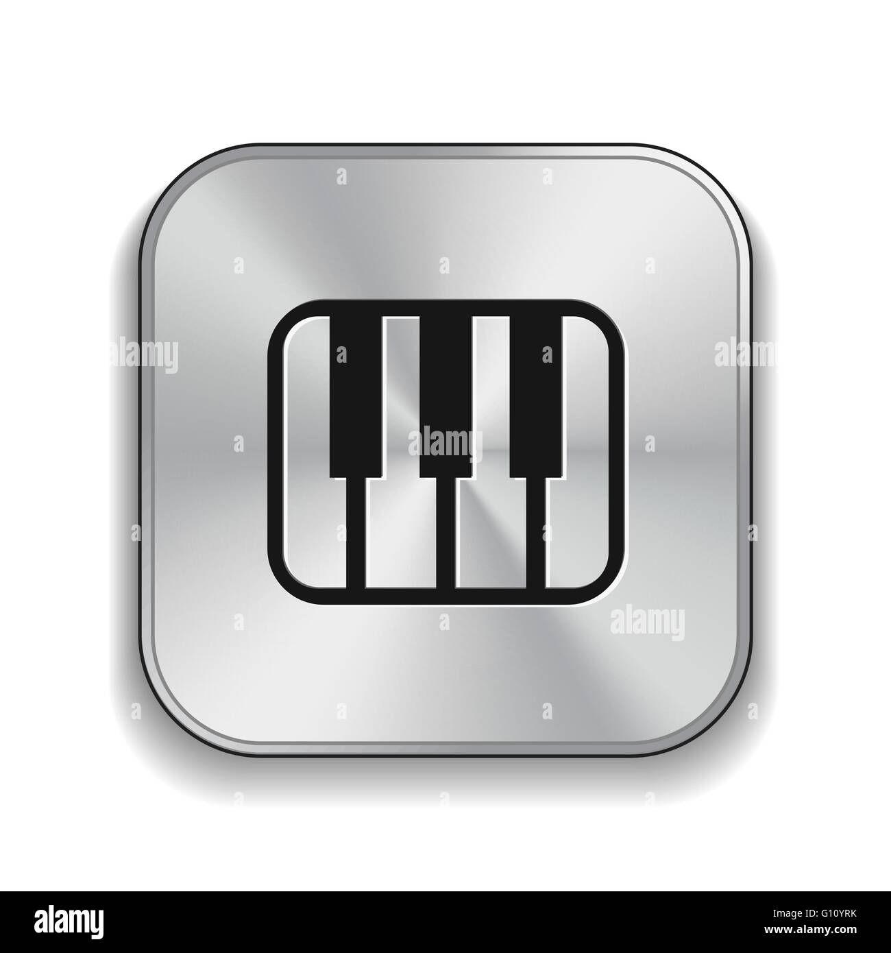 Pictograph of music keyboard Stock Vector Image & Art - Alamy