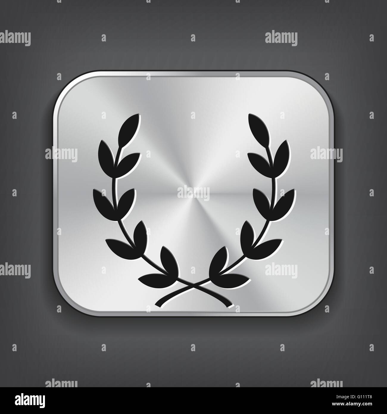 Pictograph of laurel wreath Stock Vector Image & Art - Alamy