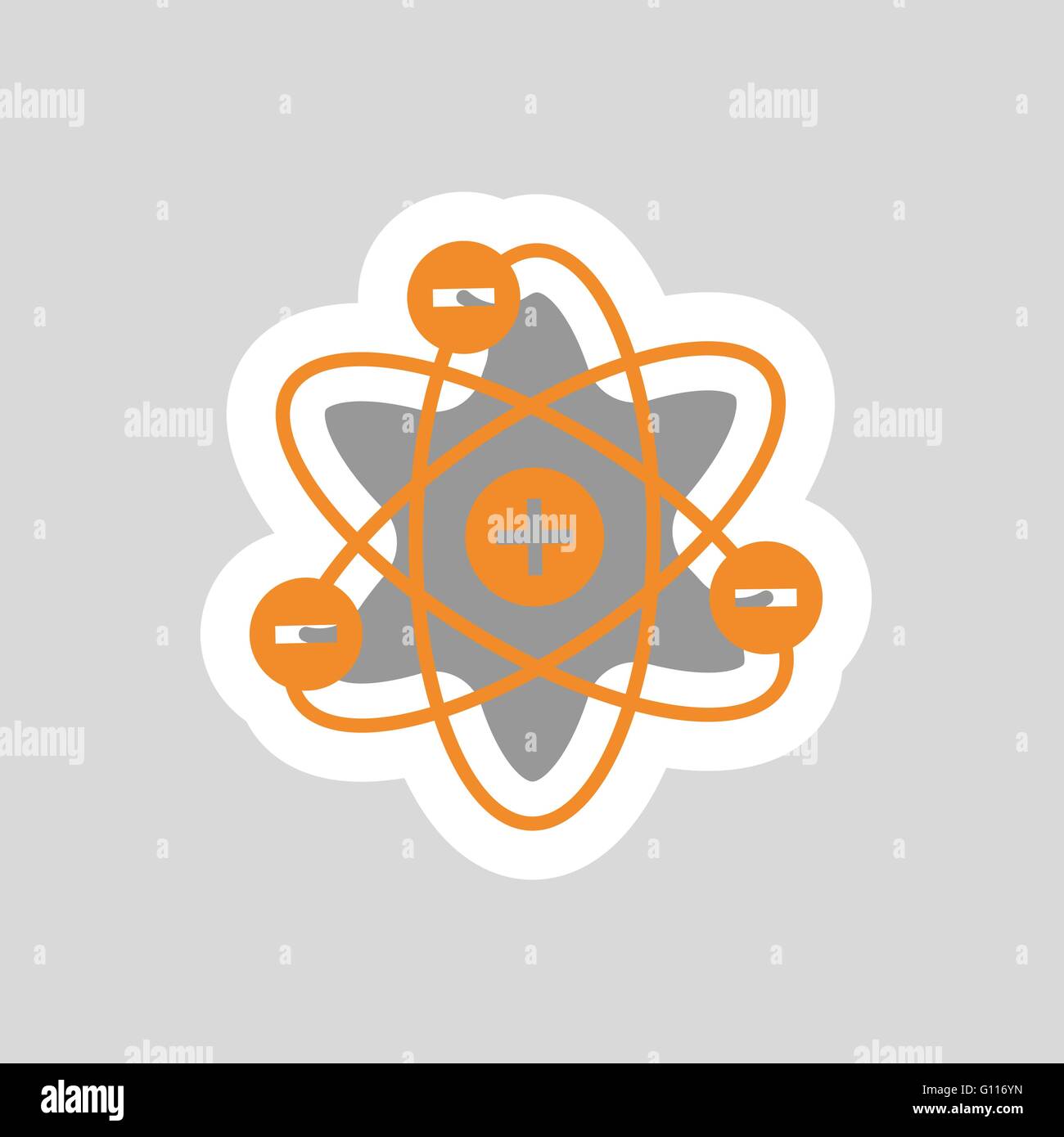 Pictograph of atom Stock Vector Image & Art - Alamy