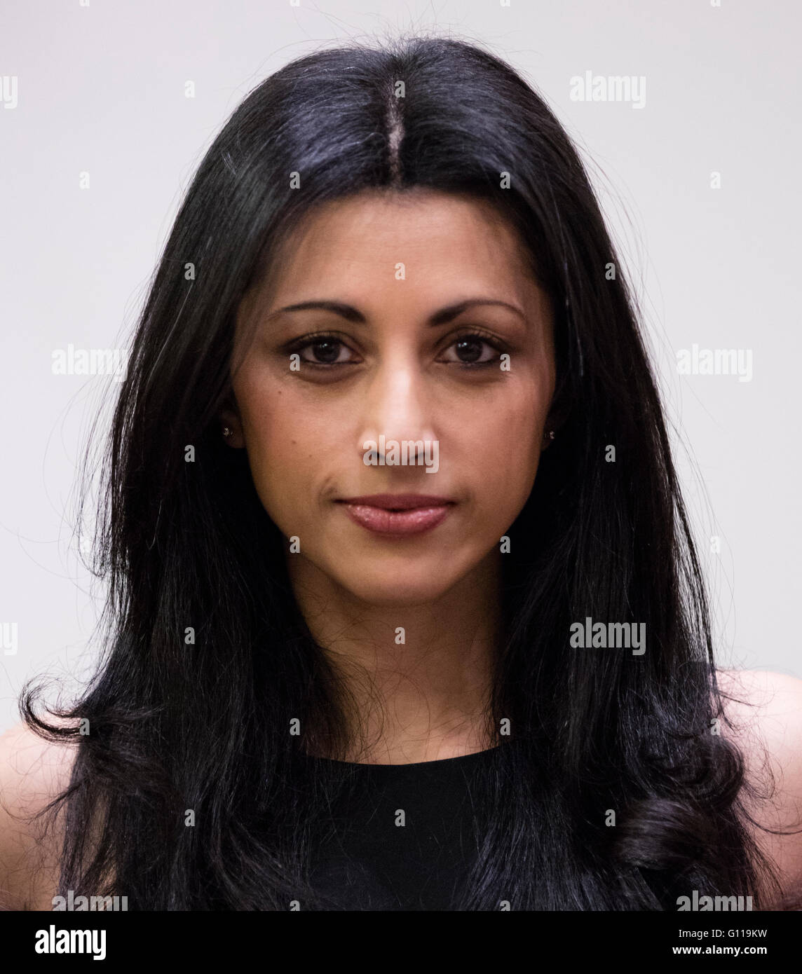 New York City, United States. 03rd May, 2016. British-American television and film actress Reshma Shetty participated on a special event entitled “Voices of Victims of Human Trafficking: Readings from River of Flesh and Other Stories”. The event was organized by the United Nations Office on Drugs and Crime (UNODC) in partnership with the non-governmental organization Apne Aap Women Worldwide today at the UN Headquarters in New York. © Luiz Rampelotto/PacificPress/Alamy Live News Stock Photo