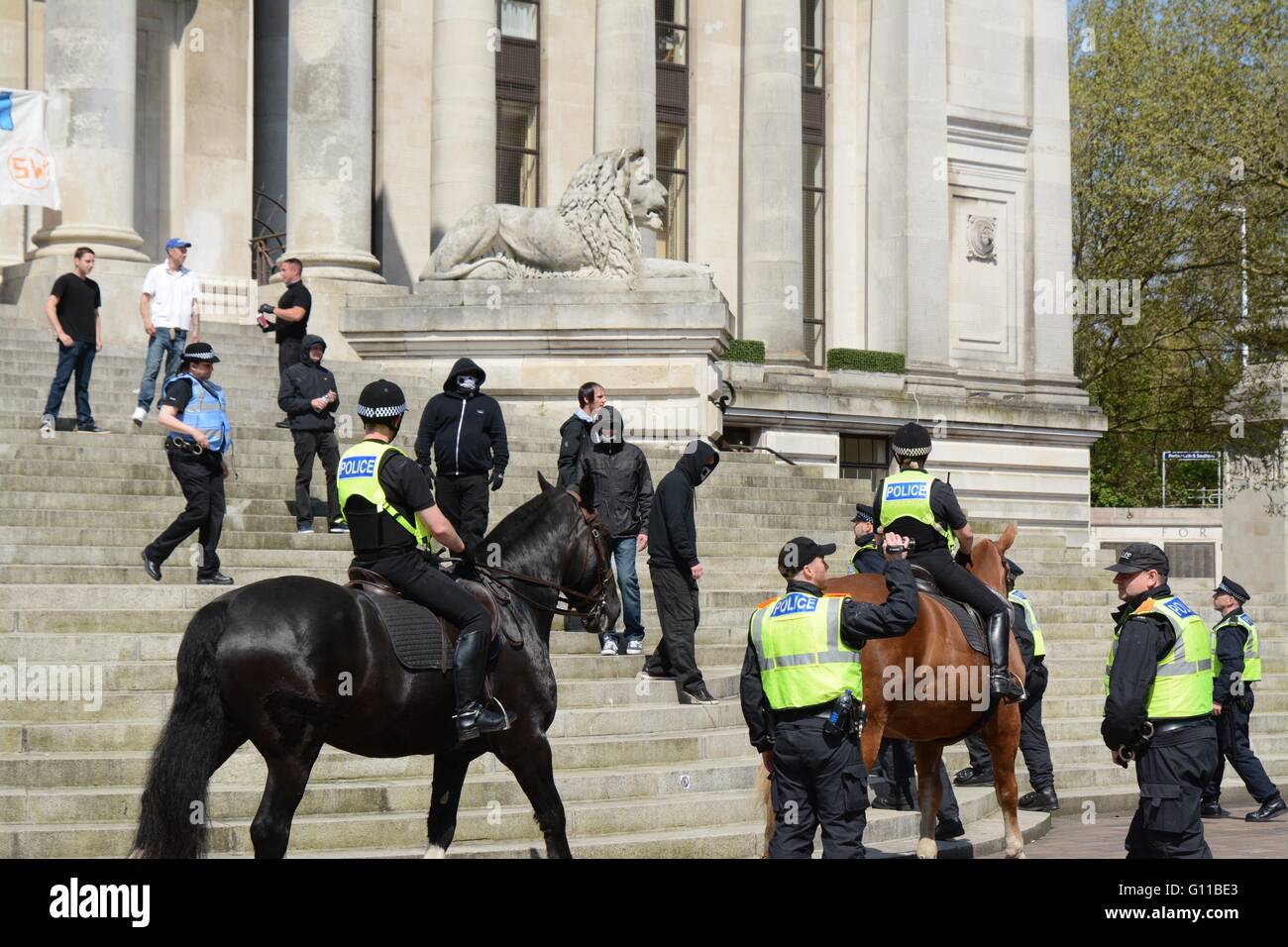 Portsmouth, UK. 7th May 2016. Protesters from the "Pie and Mash Squad