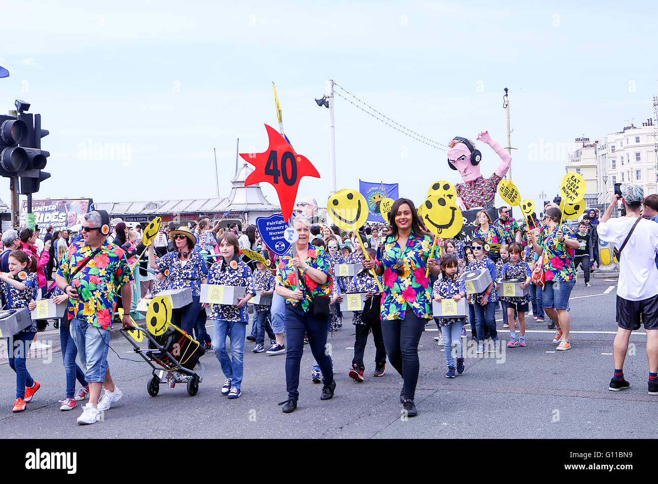 Brighton Children's Parade 2016 Stock Photo