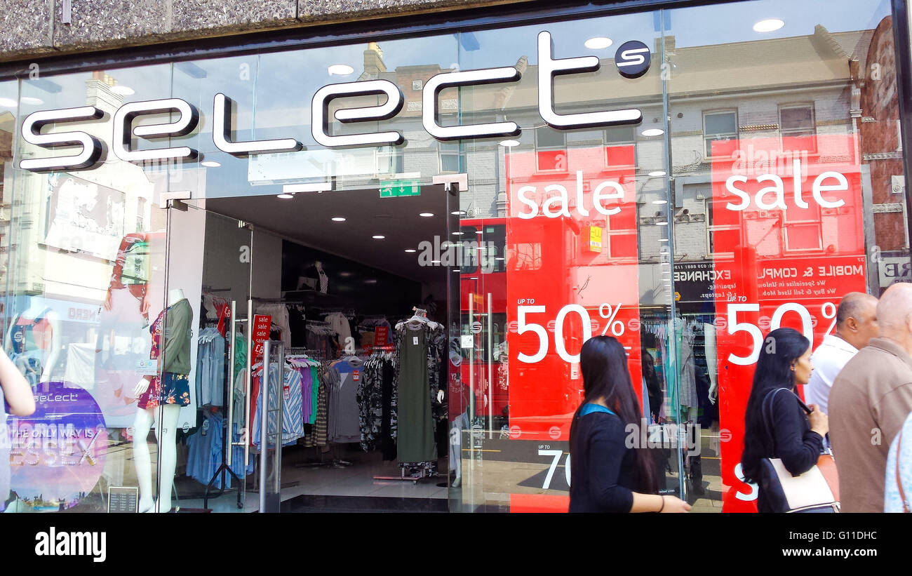 Select store uk hi res stock photography and images Alamy