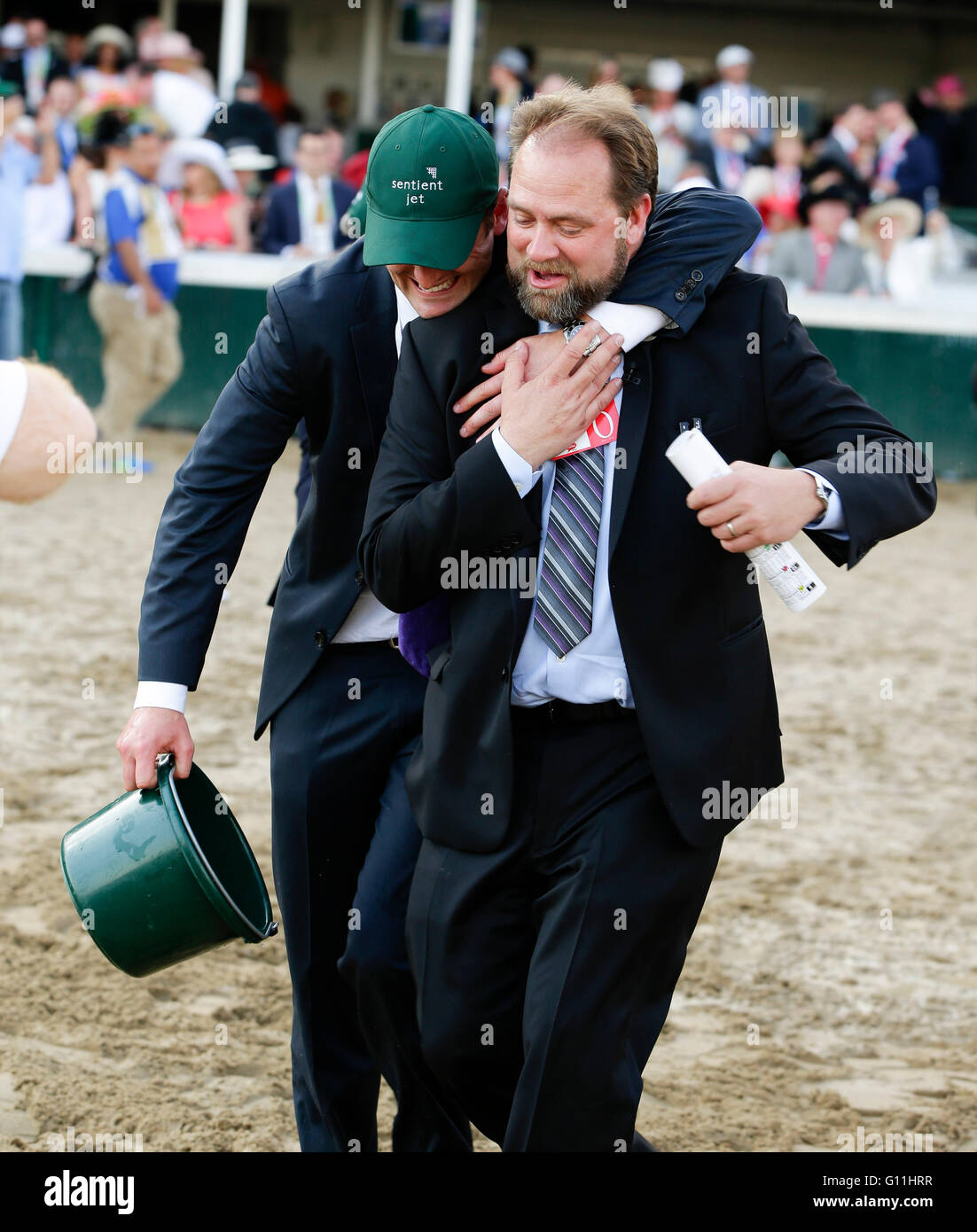 Louisville, KY, USA. 23rd Feb, 2016. Nyquist trainer Doug O'Neill
