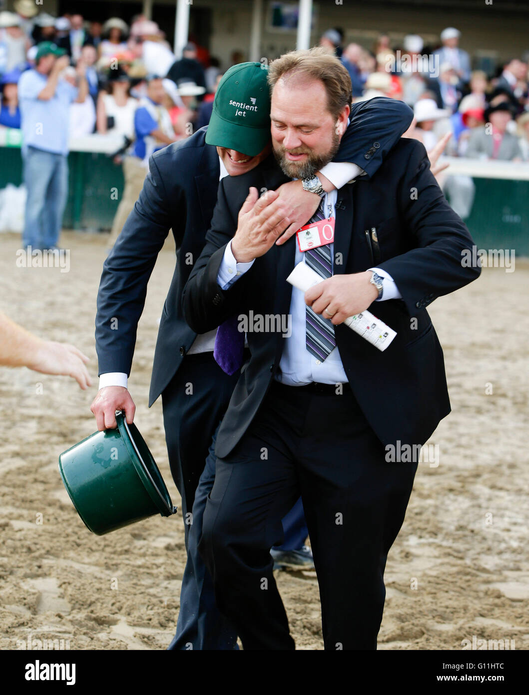 Louisville, KY, USA. 23rd Feb, 2016. Nyquist trainer Doug O'Neill ...