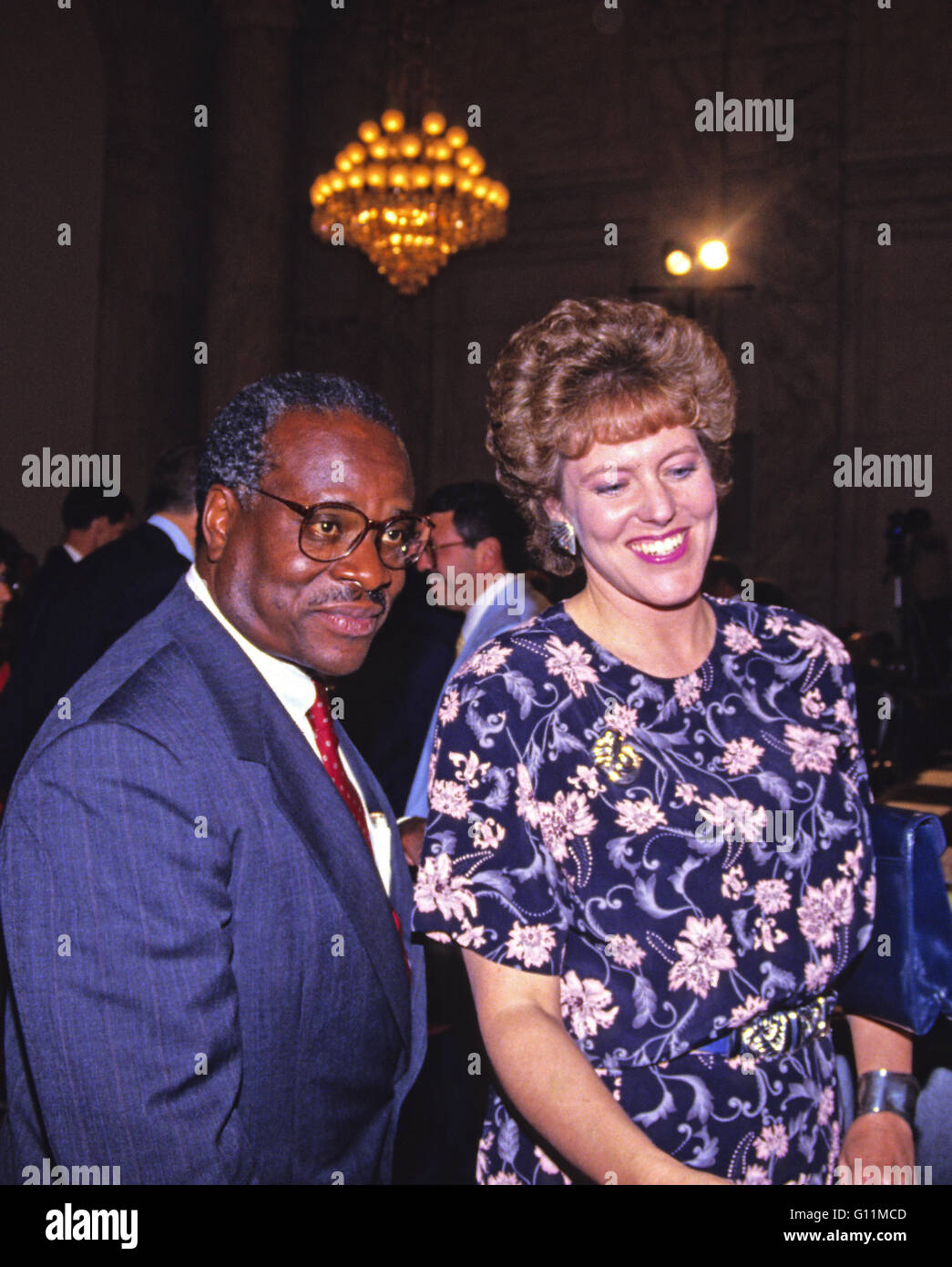 Clarence thomas virginia thomas hires stock photography and images Alamy