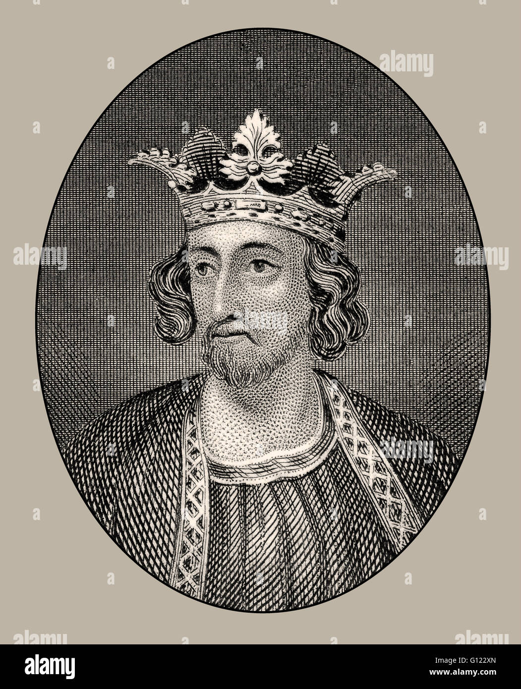 Edward I, Longshanks or the Hammer of the Scots, 1239-1307, King of England Stock Photo