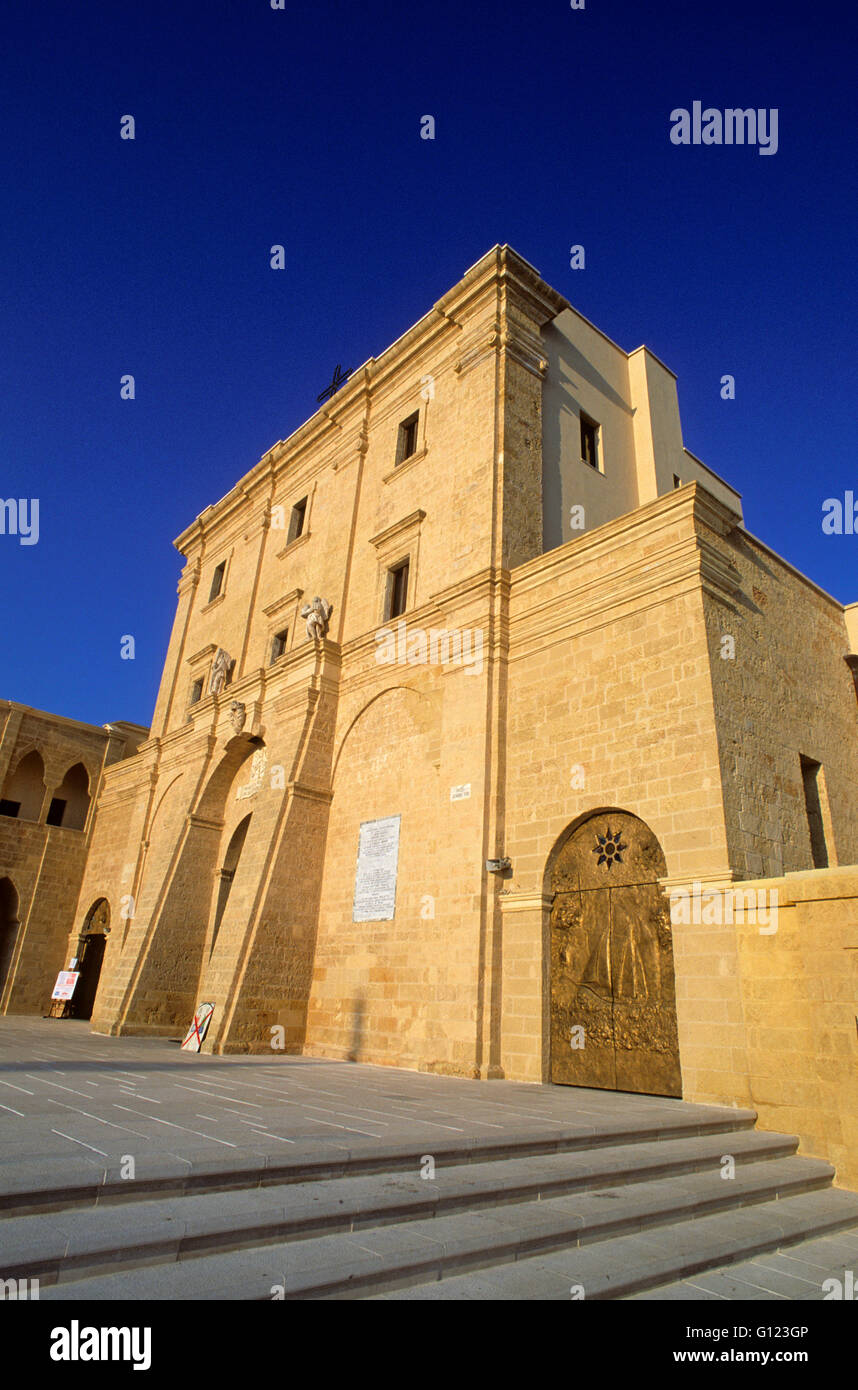 Church of Santa Maria De Finibus Terrae, Santa Maria di Leuca, Lecce, Puglia, Italy Stock Photo