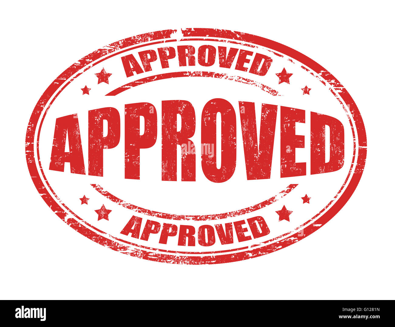 Approved grunge rubber stamp on white background, vector illustration ...