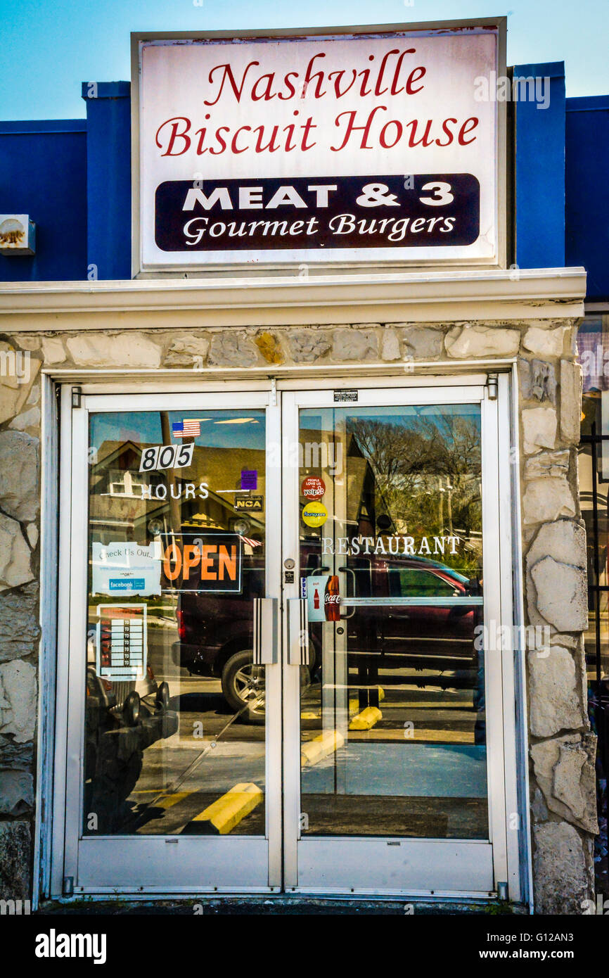 Sign for the nashville biscuit house hi-res stock photography and ...