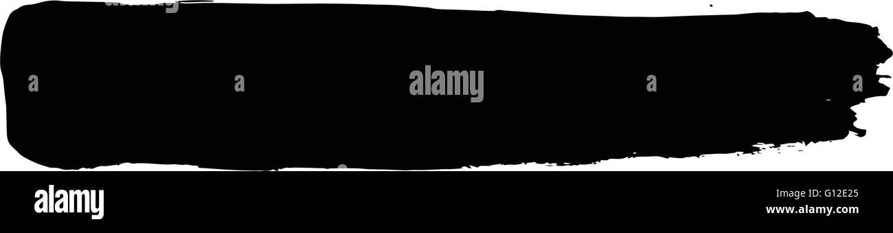Brush Stroke Grunge Vector Textured Stock Vector Image & Art - Alamy