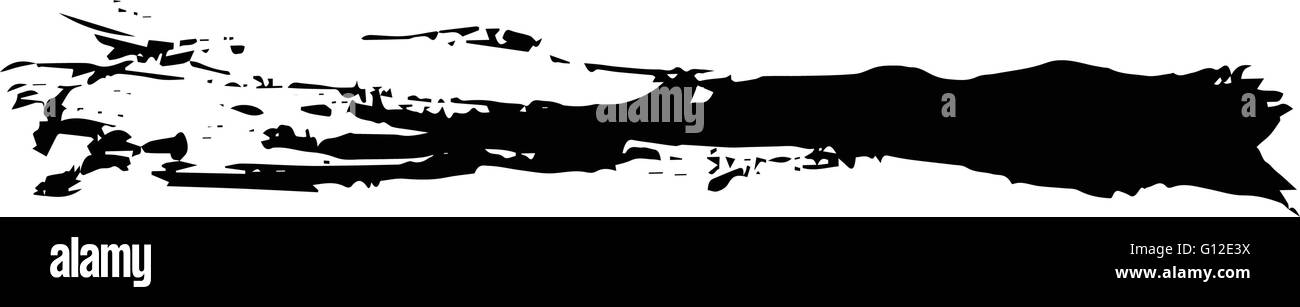 Brush Stroke Grunge Vector Textured Stock Vector Image & Art - Alamy