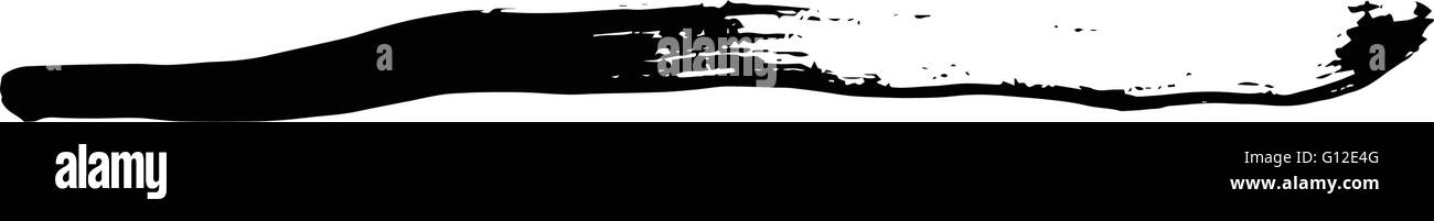 Brush Stroke Grunge Vector Textured Stock Vector Image & Art - Alamy