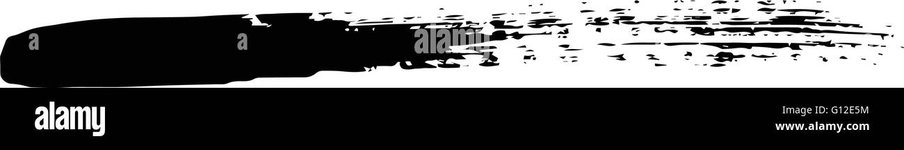 Brush Stroke Grunge Vector Textured Stock Vector Image & Art - Alamy