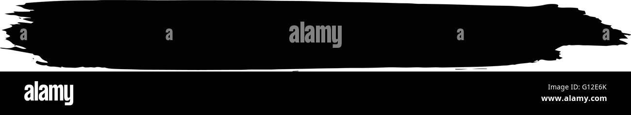 Brush Stroke Grunge Vector Textured Stock Vector Image & Art - Alamy