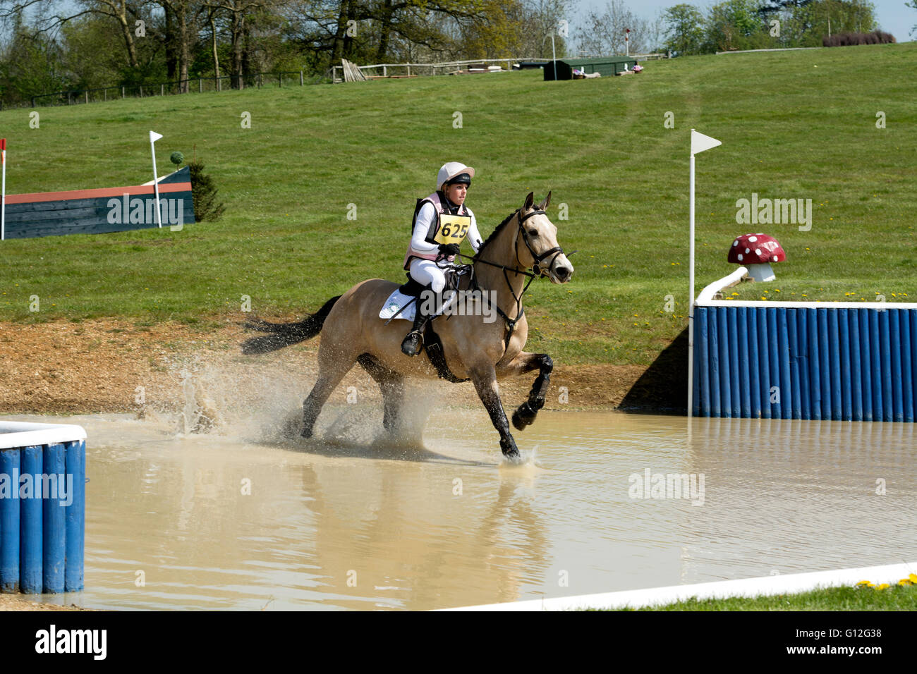 British Eventing Horse Trials, Moreton Morrell, Warwickshire, UK Stock Photo
