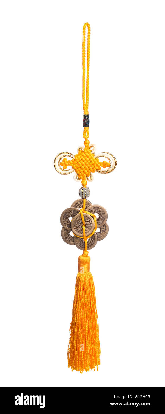 Chinese lucky knots used during spring festival Stock Photo