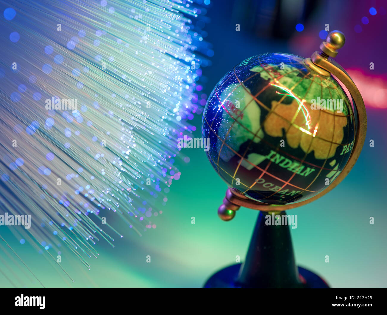 Fiber optic cable map hi res stock - World Map Technology Style Against Fiber Optic Background G12H25 