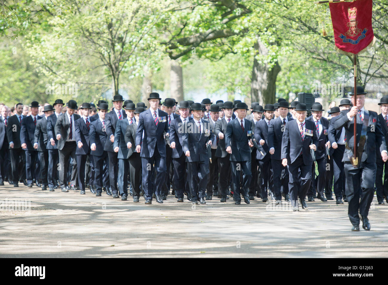 Hyde park. Pic Shows The Annual parade of the Combined Cavalry Old