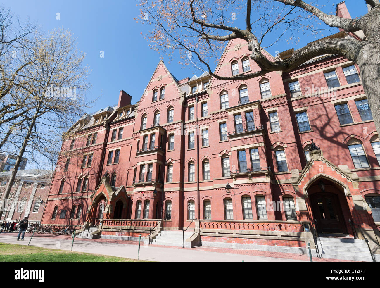 Matthews Hall , Harvard University yard, Cambridge, Massachusetts, USA