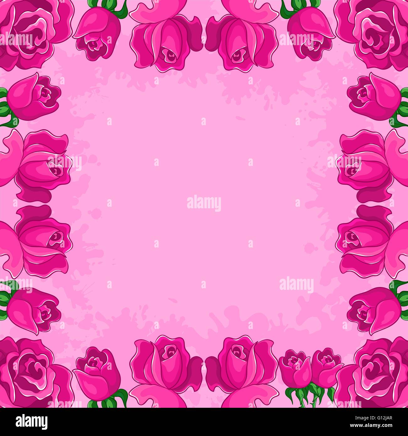Background, frame from flowers Stock Vector Image & Art - Alamy