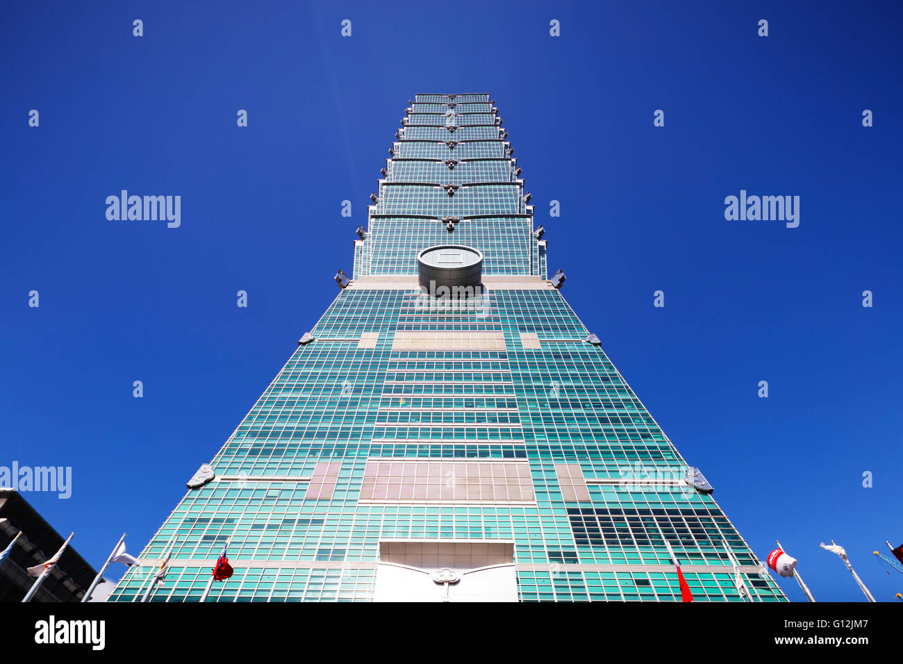 Taiwan, Taipei, Taipei 101 building Stock Photo