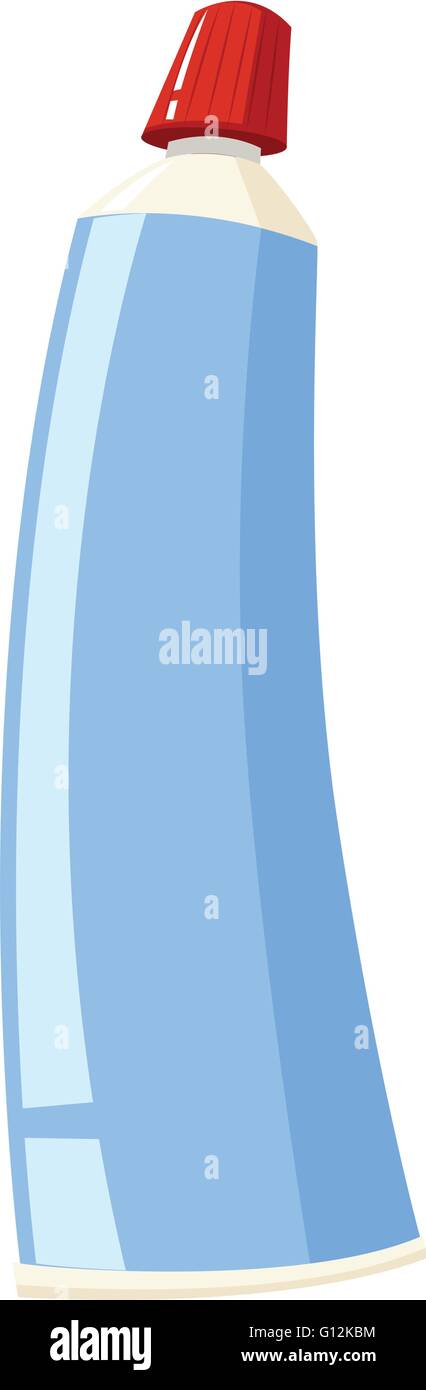 Toothpaste in gray tube illustration Stock Vector Image & Art - Alamy