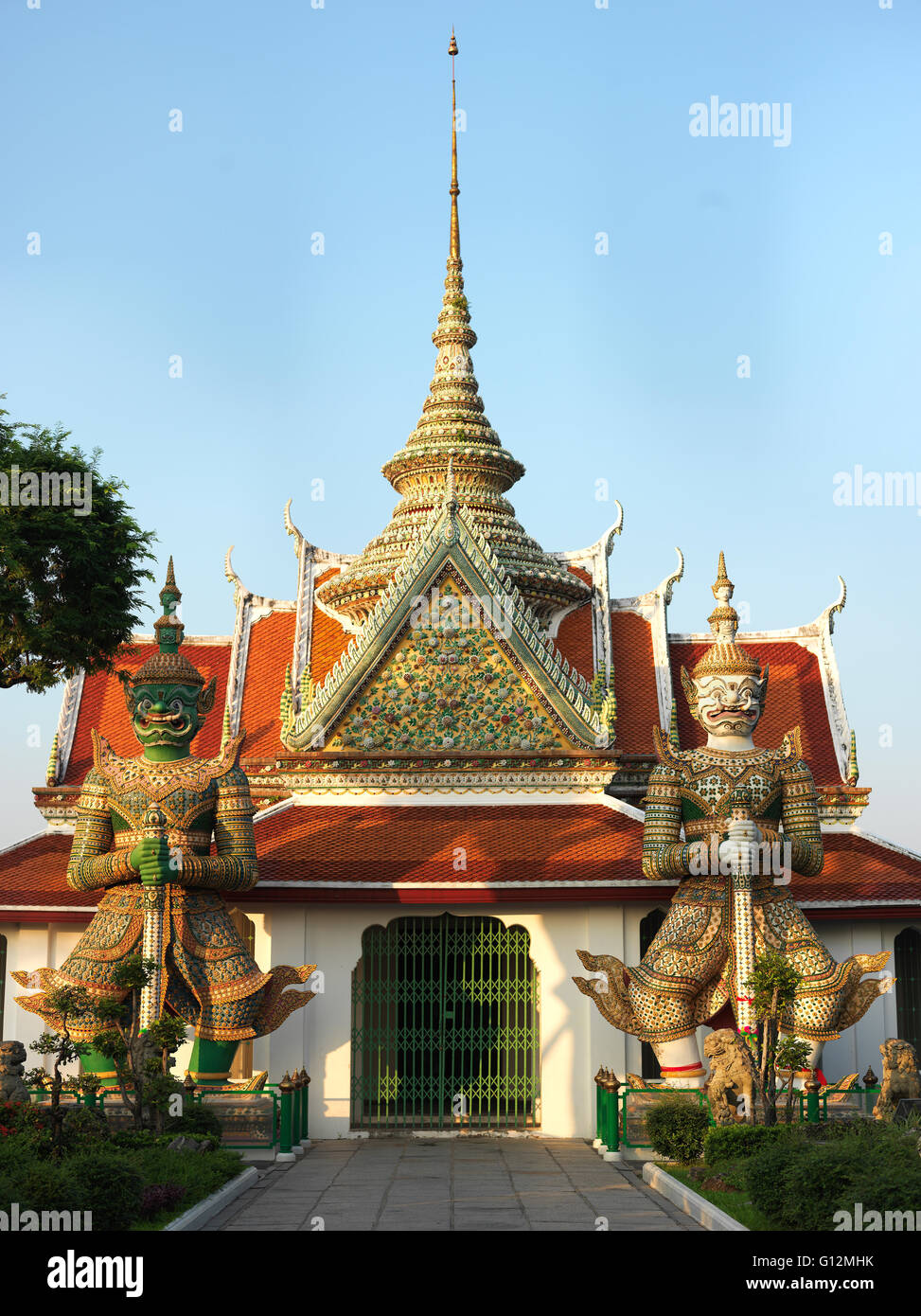 Temple in Wat Arun. Bangkok.Thailand Stock Photo