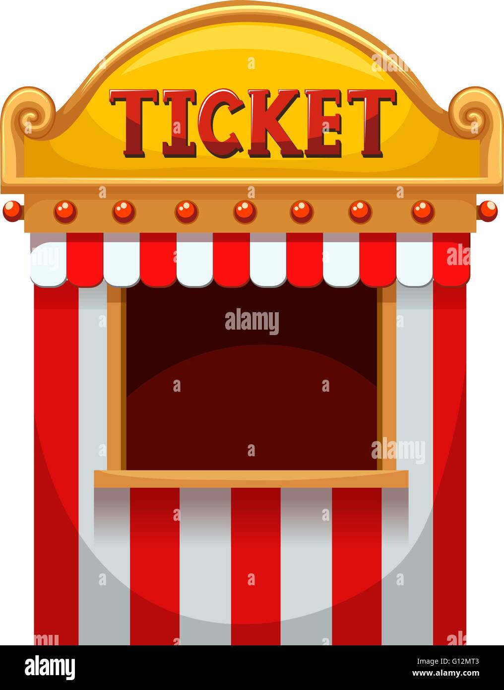 Carnival ticket Stock Vector Images - Alamy