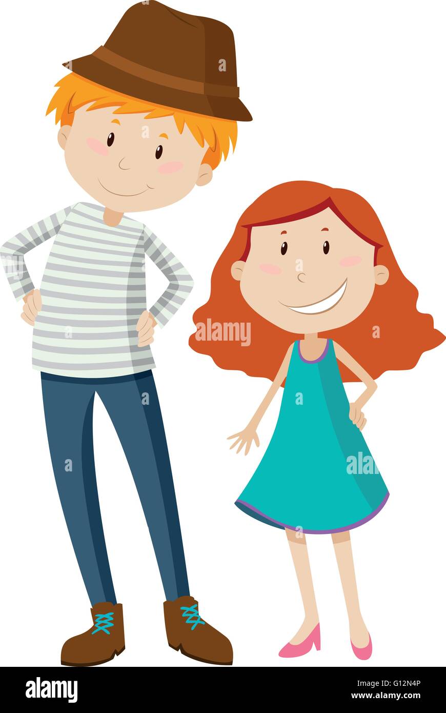 tall girl clip art