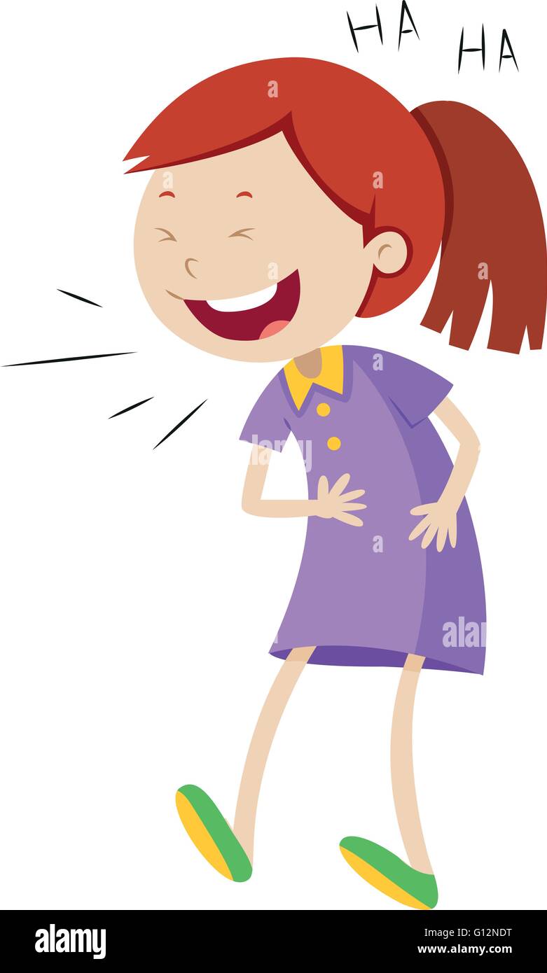 Woman Laughing Clip Art