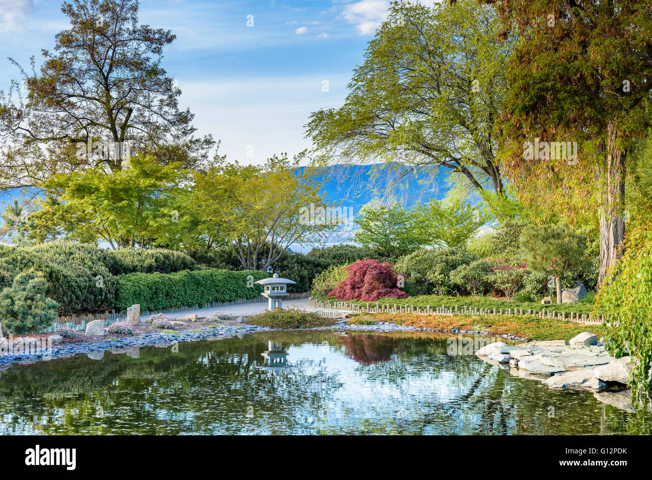PentictonIkeda Japanese Garden, Penticton, Okanagan valley, British
