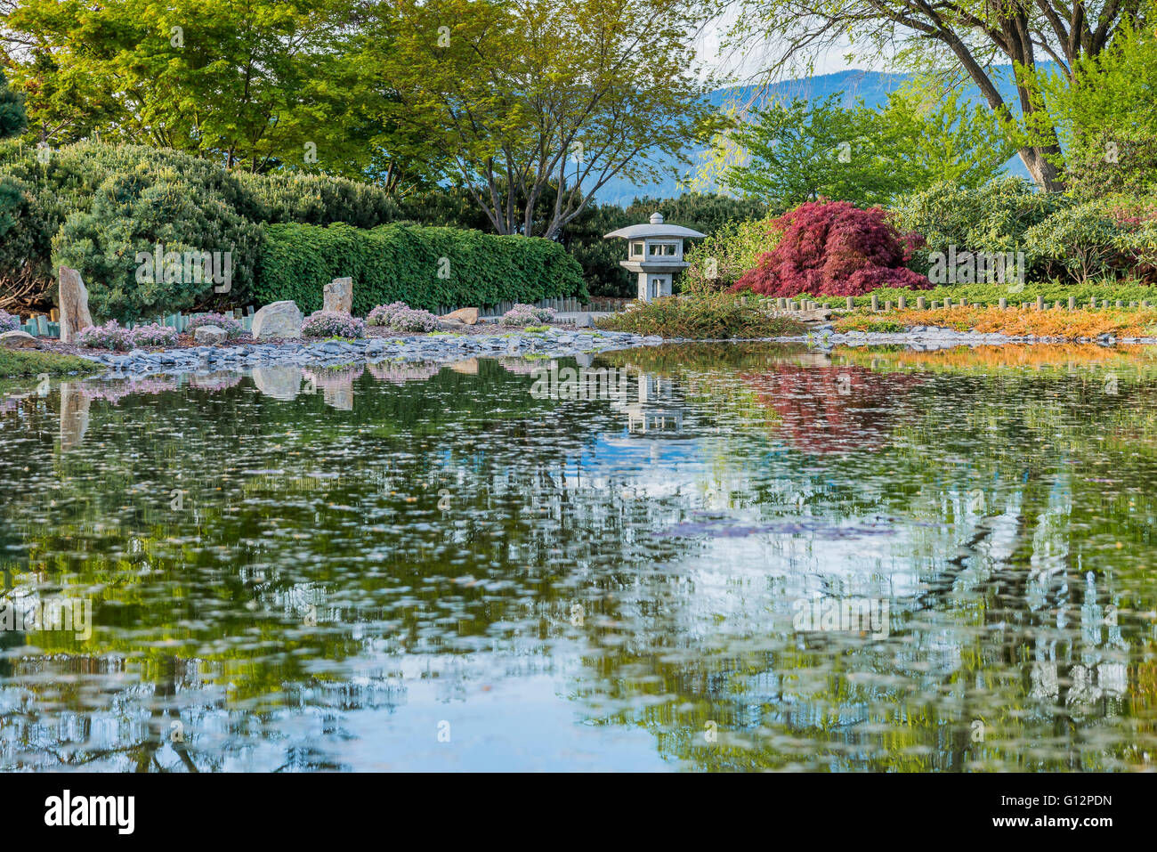 PentictonIkeda Japanese Garden, Penticton, Okanagan valley, British