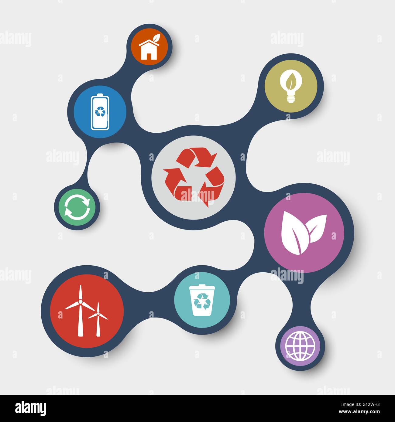 Ecology infographic hi-res stock photography and images - Alamy