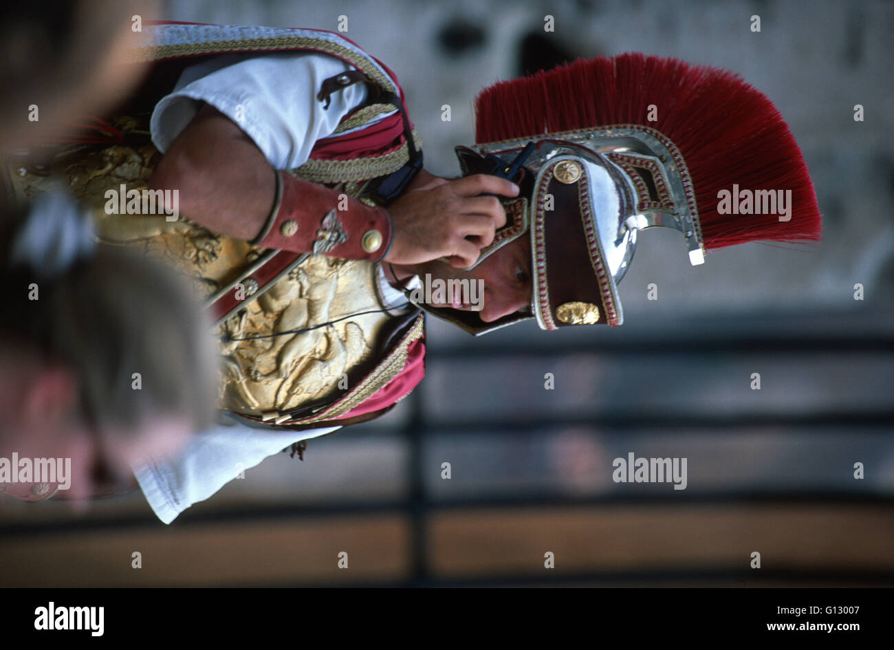 Coliseum rome soldier hi-res stock photography and images - Alamy