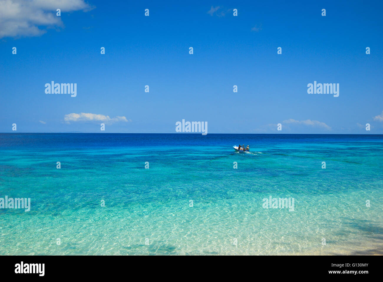 Tropical beaches on Jaco island in East Timor Stock Photo
