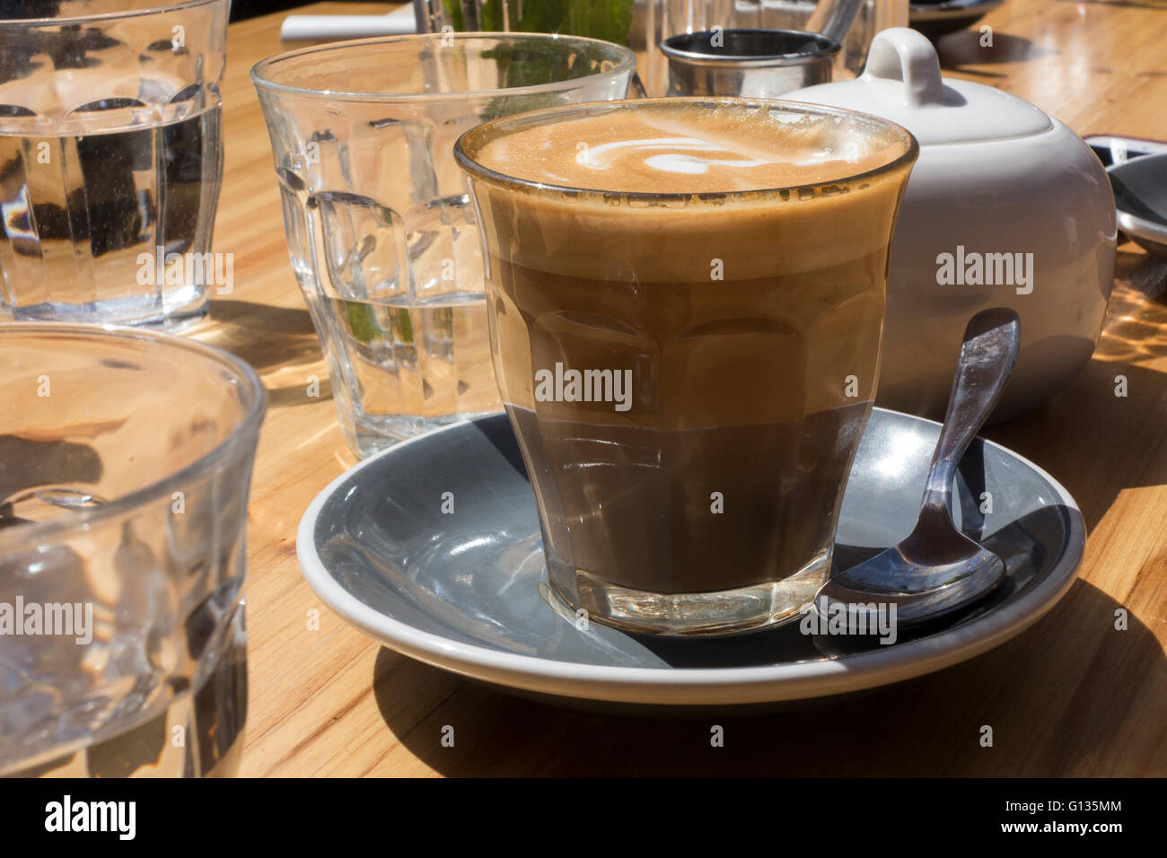 Coffee In A Cafe Stock Photo Alamy coffee-in-a-cafe-stock-photo-alamy