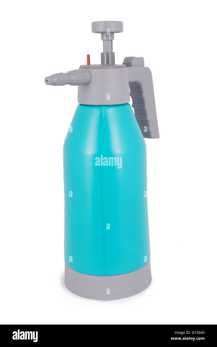Spray bottle against the white background Stock Photo - Alamy