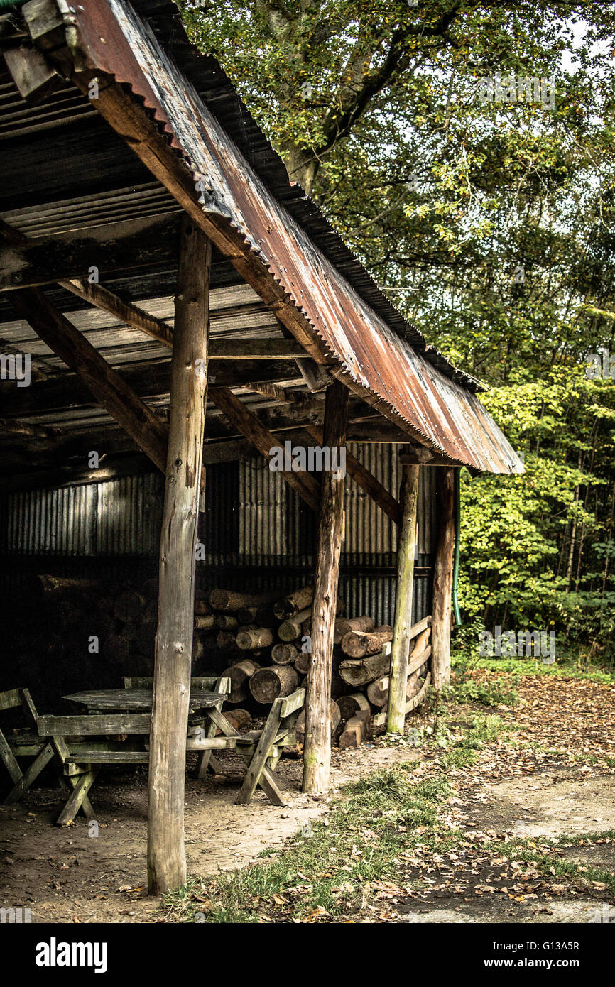 A closer look at Corrugated Steel Shelter