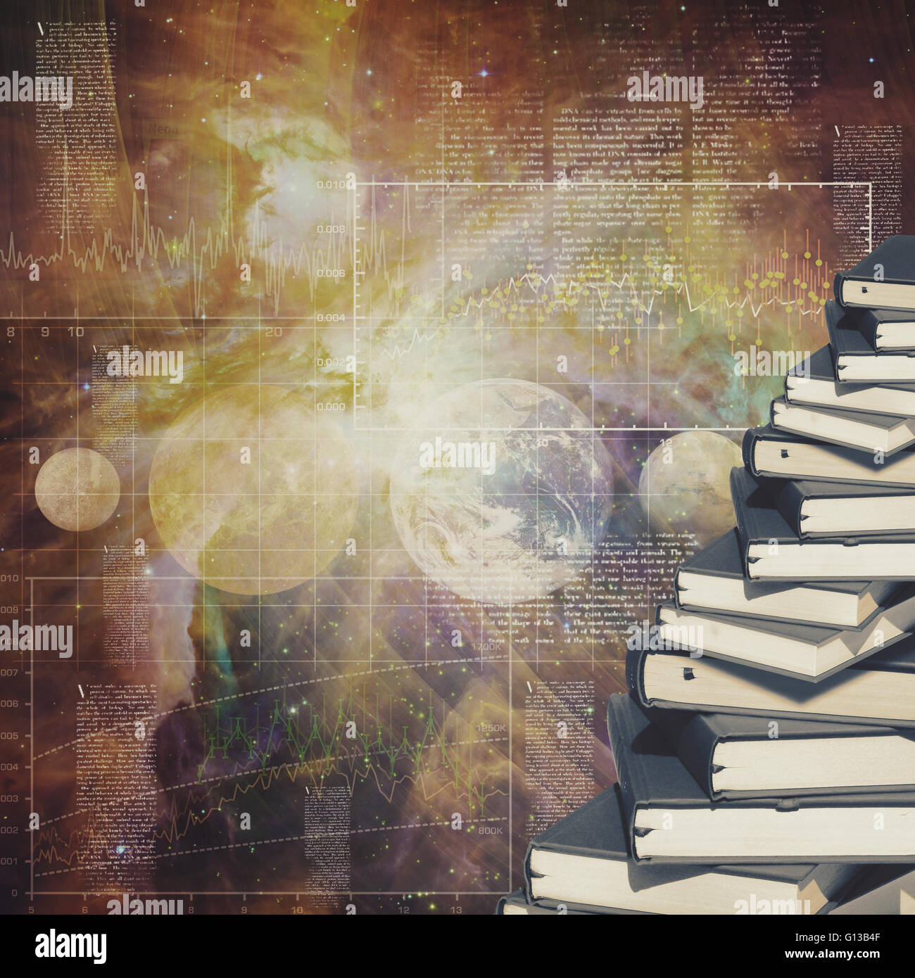 Abstract education and science backgrounds for your design Stock Photo